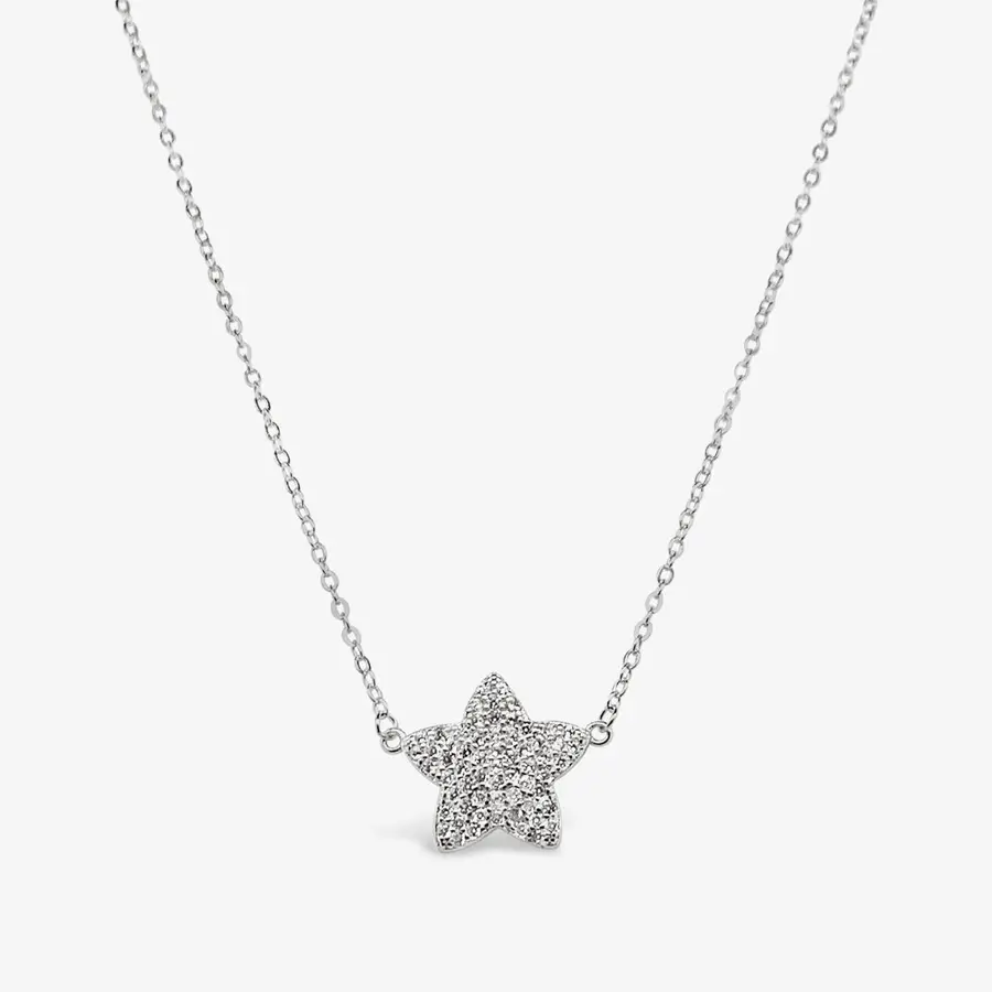 BRIGHT STAR srebrna ogrlica-0