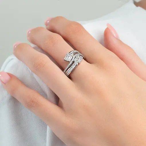 BOUNDLESS DEVOTION srebrni prsten